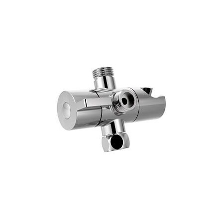 Moen Shwr Arm Diverter W/Hh Cradle Chr Carded CL707